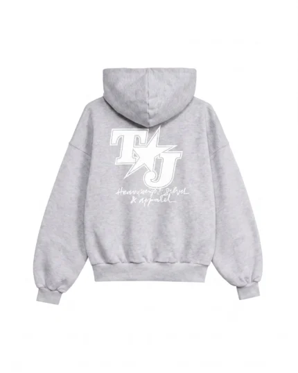 TJ Hoodie Grey Melange d