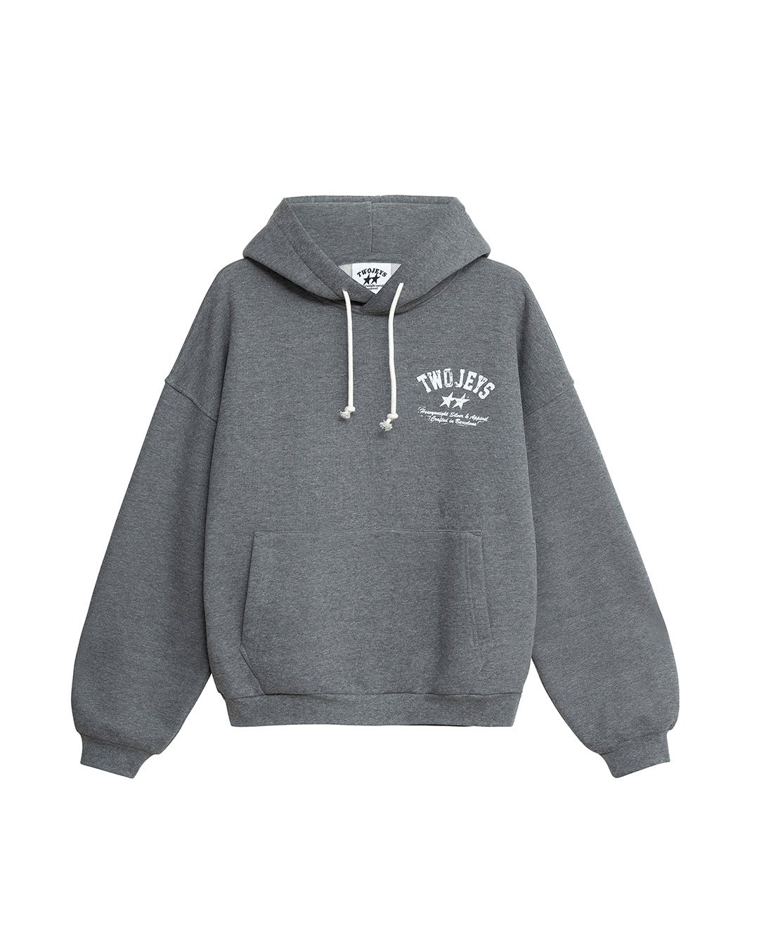 TwoJeys Basic Dirty Black Hoodie TwoJeys Basic Dirty Black Hoodie