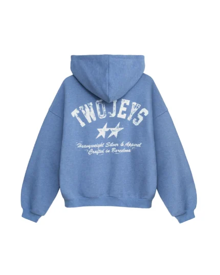 TwoJeys Basic Dirty Blue Hoodiex