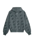 Twojeys All Over Reversible Full zip Black