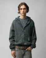 Twojeys All Over Reversible Full zip Black d