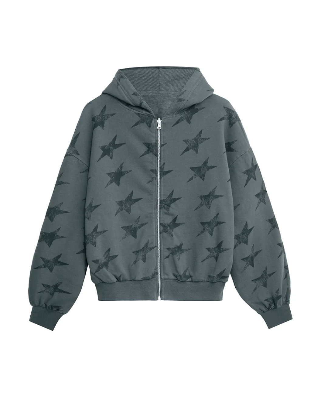 Twojeys All Over Reversible Full zip Black Twojeys All Over Reversible Full zip Black